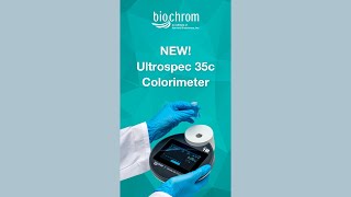 COMPACT amp PORTABLE  Ultrospec 35c Colorimeter  Biochrom [upl. by Barbaresi]