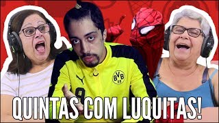 IDOSOS REAGEM A QUINTAS COM LUQUITAS  INUTILISMO [upl. by Teemus742]