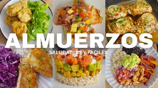 Semana de Almuerzos SALUDABLES ALTOS EN PROTEINA  Las mejores recetas del 2023 [upl. by Sueahccaz]