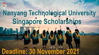 How to apply for Nanyang Technological University  NTU Singapore  Fully Funded [upl. by Tanny]