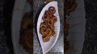 Crispy bittergourd fryPavakkai Fry recipe in tamilpavakkai varuval recipePavakkaishorts spicy [upl. by Coriss]