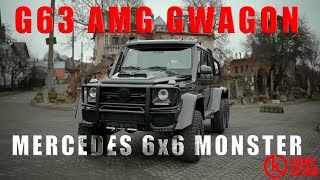 G63 AMG 6x6 converted Mercedes G Wagon overview with all options [upl. by Mill]