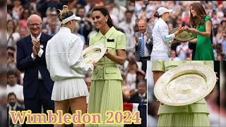 Wimbledon speak out on Kate Middleton attendance and who will do trophy presentationThe Princess of [upl. by Bluhm599]