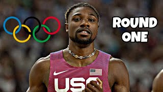 Noah Lyles Beaten In 100m Round 1  Paris Olympics 2024 [upl. by Sisto]