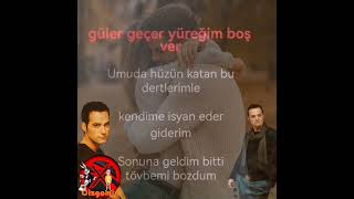 GİDERİM GİDERİM  KARAOKE [upl. by Wiseman]