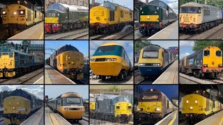 British rail Highlights of 2022  Diesel locomotives [upl. by Bardo145]