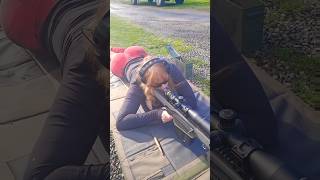 Mom banging hard steel long range with a Barrett M82 50 BMG [upl. by Leahicm598]