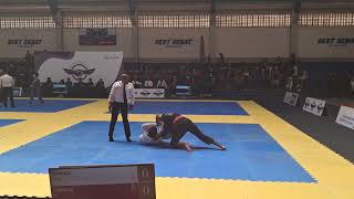 Thyago Santana Vs Vinicius lutando no 1° circuito de jiujitsu etapa Brasília [upl. by Ailet]