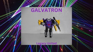 Transformers Legacy United Energon Galvatron review [upl. by Takashi959]