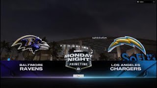 S1G11 CHARGERS vs ravens [upl. by Yvonne]