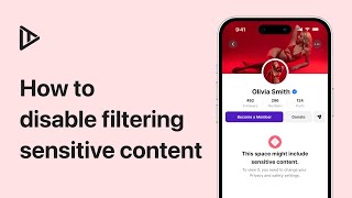 How To  Disable Sensitive Content on Tevi [upl. by Awjan]