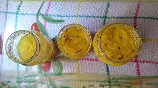 Recette Achard citron piment cabri [upl. by Frayda]