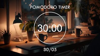 STUDY WITH ME  Pomodoro Timer 305 ★︎ Lofi Mix • Effectively Study Morning • Focus Station [upl. by Bonnell]