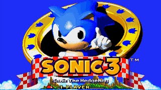 Sonic the Hedgehog 3  Complete Walkthrough [upl. by Sanborn]