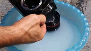 How you clean the Canon Mark 2 sensor and the 24105 [upl. by Annekim]