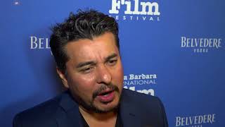 SBIFF 2018  Jacob Vargas quotThe Publicquot Red Carpet Interview [upl. by Braynard]