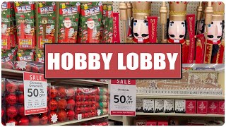 Hobby Lobby New Christmas Arrivals 2024  Shop With Me [upl. by Sorensen]