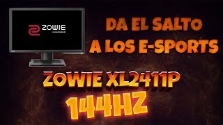 Unboxing y Análisis Monitor Gaming BenQ Zowie XL2411P 144hz 24quot [upl. by Ellezig782]