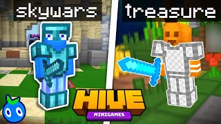 The ULTMATE Hive Skywars amp Hive Treasure Wars 1v1 [upl. by Pokorny414]