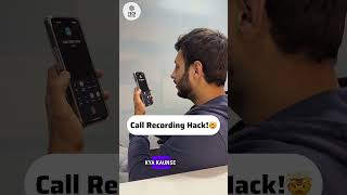 Record Calls without Alerts 🤯🤯 smartphone callrecording callrecorder [upl. by Yrmac]