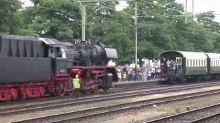 Stoomtrein op station Apeldoorn [upl. by Kadner]