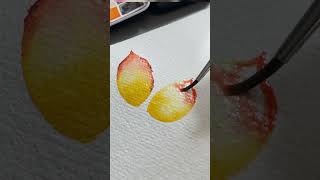 From my Autumn Watercolor Course timelapse [upl. by Hunfredo711]