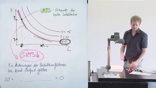 Die Produktionsfunktion Isoquanten GRTS und totales Differenzial 63 [upl. by Dranek849]