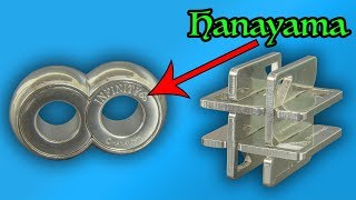 Awesome Hanayama Puzzles  Infinity and Hashtag Puzzles [upl. by Netram]