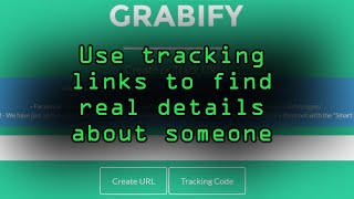 Catch Catfish on the Internet with Grabify Tracking Links Tutorial [upl. by Akinajnat]