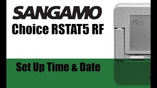 Sangamo Choice  Set Up Time amp Date [upl. by Coucher]