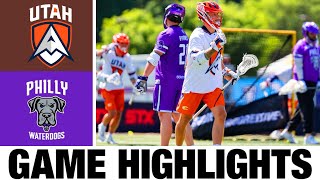 Utah Archers vs Philadelphia Waterdogs Highlights  2024 Premier Lacrosse League  PLL Highlights [upl. by Fassold103]