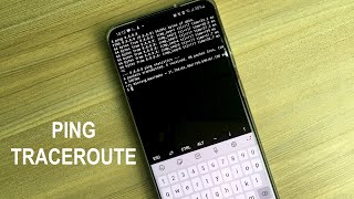 CMD PING  TRACEROUTE from your Phone [upl. by Kitchen127]