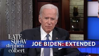 Full Extended Interview Joe Biden Talks To Stephen Colbert [upl. by Nalrah9]