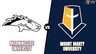 Morningside University vs Mount Marty University Football [upl. by Eilama911]