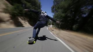 Downhill Longboard Raw Run [upl. by Karney230]