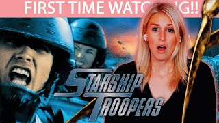 STARSHIP TROOPERS 1997  FIRST TIME WATCHING  MOVIE REACTION [upl. by Nilesoj338]