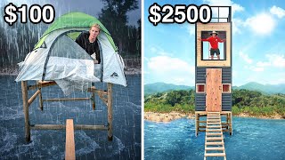 Build Your Own River Tiny House 100 vs 2500 [upl. by Atinod443]