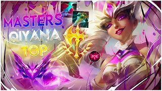 Qiyana Top S13 Build That I Used to Hit Master Tier  Full Gameplay [upl. by Haiel]