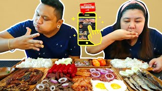 BREAKFAST  SILOG MUKBANG COLLABORATION with eatschoitv3834 [upl. by Lavine]