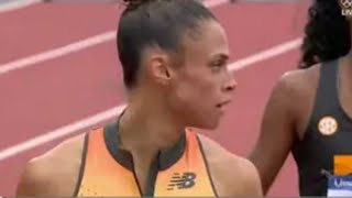 Womens 400m Hurdles Semi Final Heat 1 Paris Olympics 2024 200m 400m 200mtr [upl. by Lena]