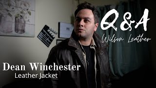 Supernatural Dean Winchester Leather Jacket  Im Answering all Your Questions [upl. by Nagard501]