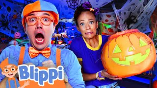 Blippi’s TrickorTreat Halloween Adventure 🎃🕷️  Spooky Fun and Educational Videos for Kids [upl. by Nodnarb]