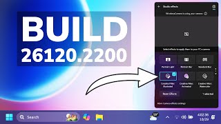 New Windows 11 Build 261202200 – New Quick Settings Feature New Settings and Fixes Dev [upl. by Hera]