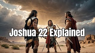 Joshua Chapter 22 Explained Transjordan Tribes Almost Start A Civil War [upl. by Ventura]