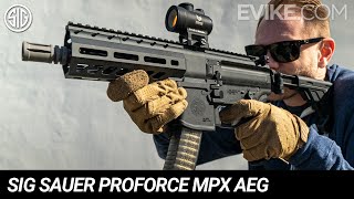 SIG SAUER ProForce MPX AEG Review [upl. by Allimak]