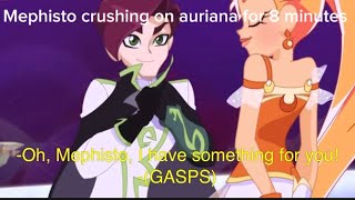 Mephisto crushing on auriana for 6 minutes and whatever seconds  lolirock [upl. by Cynar454]