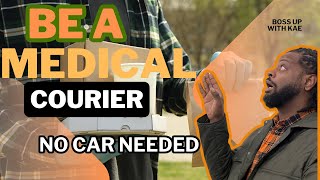 Medical Courier companies Hiring Drivers No car needed Company Vehicles provided [upl. by Crispa]