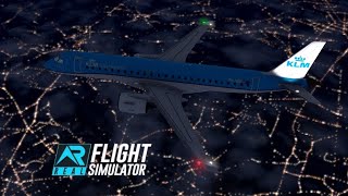 RFS  Real Flight Simulator  AMSTERDAM to TOULOUSE  E190E2  KLM  Full Flight [upl. by Ardnat]