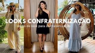 IDEIAS LOOKS PARA CONFRATERNIZAÇÃO  LOOK CONFRATERNIZAÇÃO 2024 [upl. by Kelton294]