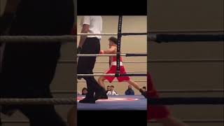 Por qué el de rojo no cae noqueado con este golpe  🥊🔥 boxeo training box boxing workout [upl. by Mars]